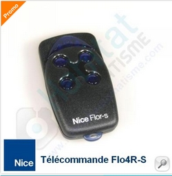 telecommande Nice Flo4R-S St Valentin chez Habitat Automatisme